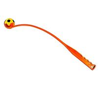 Karlie 48046 Lanzador y Pelota de 64 cm, Rojo o naranja.