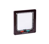 Karlie 507511 Puerta Gato 4-Way, Marrón