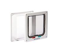 Karlie 507514 Puerta Gato 4-Way, Blanca Muro