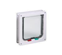 Karlie 507516 Puerta Gato 4-Way, Blanca