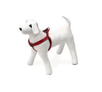 Karlie 63042 Plus 1-2-3 Step&Go Arnés Ajustable de Nylon, 15 x 25-45 cm, Rojo, S