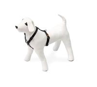 Karlie 65321 Plus Arnés de Nylon, Negro, 15 mm x 35-50 cm, S