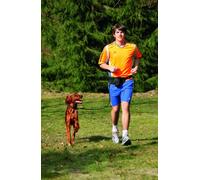 Karlie 65414 Doggy Jogger Arnés para Correr con tu Perro, 25 mm x 65-120 cm, Negro