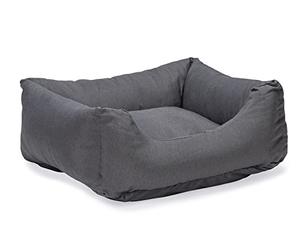 Karlie Charly - Cama para Perros, Color Gris Oscuro, 60 x 60 x 20 cm