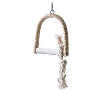 Karlie Columpio De Sisal Para Aves - Columpio De Bienestar Y Barra De Silla
