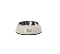 Karlie Cuenco para Gatos Yaren L: 14 x 14 x 5 cm, 220 ml, Beige-Gris Claro