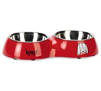 Karlie Cuenco para Perros Jairo 1800 ml Rojo Cena Set 2 x 900 ml