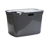 Karlie Eco - Bandeja de Arena para Gatos, 59 x 39 x 38 cm, Color Gris