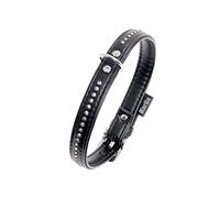 Karlie K&F Art Leather Plus Collar,11Mm,21Cm Negro, MT.Ca 150 ml