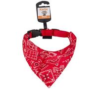 KARLIE K&F Collar+Bandana Rojo 35/50CM 20MM