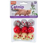 KARLIE K&F RATÓN Felpa, EN Blister Gris/Rojo 5 CM AN: 3 CM AL: 3 CM