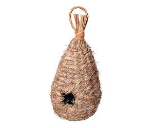 KARLIE K Nido PÁJARO DE Hierba 10 X 10 X 25 CM, PEQUEÑO DIÁMETRO 25CM