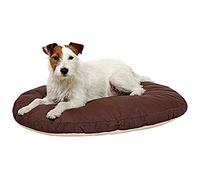 Karlie Kissen K Cojin, Oval Doc Bed 80 X 62 X 10Cm Beige/Marron, tamaño