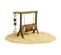 Karlie Wonderland Túnel Columpio Para Hámster/Moscas - 31x25cm Juguete De Madera
