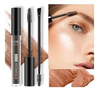 KARLOR Gel de cejas para cejas, máscara de cejas con pincel para cejas, gel de cejas, textura cremosa, resistente al agua (03#marrón claro)