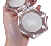 KARLOR Paleta de iluminador facial, maquillaje bronceador Shimmer Glitter Pealen Blanco Cara Cuerpo Mejilla Brillo Diamond, High Pigment Shiny Powder, polvo de maquillaje duradero