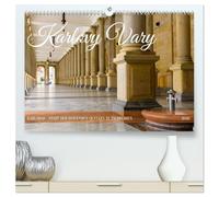 Karlovy Vary - Stadt der heilenden Quellen (hochwertiger Premium Wandkalender 2026 DIN A2 quer), Kunstdruck in Hochglanz: Malerische Bäderstadt in West-Böhmen