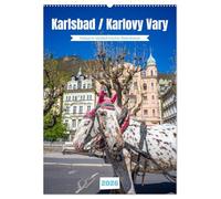 Karlsbad / Karlovy Vary - Heilbad im Westböhmischen Bäderdreieck (Wandkalender 2026 DIN A2 hoch), CALVENDO Monatskalender: Die Bäderarchitektur der weltbekannten Kurstadt Karlovy Vary (Karlsbad).
