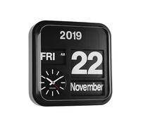 Karlsson by Present Time - Reloj de pared (43 x 43 x 16 cm, incluye pila), color negro