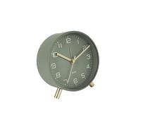 Karlsson - Despertador Lofty - Metal - Verde Mate - Ø11 x T5,2 cm