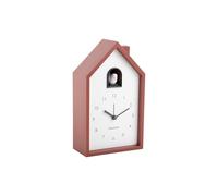 Karlsson [DL] Reloj de alarma moderno, diseño de cuco, color rojo