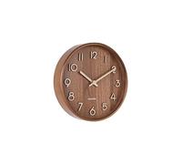 Karlsson KA5808DW - Reloj de Pared Redondo (22 x 4,5 cm), Color marrón