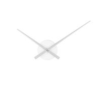 Karlsson Reloj de Pared Little Big Time Mini Aluminio Plateado, Aluminium, 44x44x5 cm