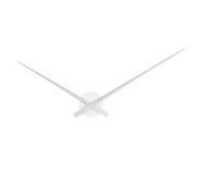 Karlsson Reloj de Pared Little Big Time Aluminio Plateado