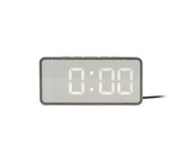 Karlsson Reloj de alarma Audaz Mouse Grey