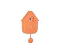 Karlsson Reloj de Cuco de Pared Moderno con péndulo (Naranja Suave - KA5768OR)