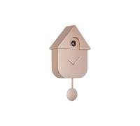 Karlsson Reloj de cuco moderno Cuckoo Metallic - Rose Gold - 21,5 x 8,5 x 41 cm - Rectángulo - Termoplástico - Reloj de pared moderno - Reloj de pared - Reloj de pared - Reloj de cuco