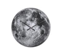 Karlsson Reloj de Pared Luna. Movimiento silencioso -Color Negro