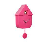 Karlsson Reloj De Pared Moderno Cuco ORO BRIGHT PINK Art. KA5768BP