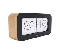 Karlsson Reloj de pared y mesa "MATIZ BAMBOO", color negro (KA5790BK)