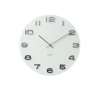 Karlsson Vintage - Reloj de pared, color blanco
