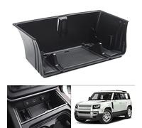 Karltys Bandeja organizadora de Consola Central para Accesorios Land Rover Defender 90 110 130 2020-2025, Organizador de Consola Central ABS Duradero con Alfombrilla Antideslizante