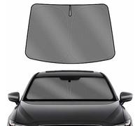 Karltys Compatible con Parasol Mazda CX-5 2017-2023 CX5 Accesorios Parabrisas Parasol UPF50+ Cubierta Plegable para Ventana Delantera 240T Protector de Visera Solar Reflectante Bloque el Calor