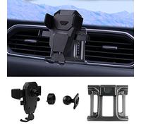 Karltys Soporte para teléfono de Coche para Mazda CX-5 2017-2025, Accesorios CX5, Soporte para teléfono Celular, Soporte de ventilación para teléfonos de 4 a 7 Pulgadas, Manos Libres, Soporte móvil