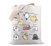 Karma Cat Tote Bag Lyrics Cita Tote Bag Singer Fans Bolsa de lona Regalo para fans de cantantes, Karma- Gato, cm