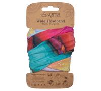 Karma Color Diadema para Mujer - Ancha - Diadema de Tela y Pauelo Elstico para el Cabello - Color