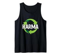 Karma Destino Meditación Reciclaje Protección del Medio Ambiente Regalo Camiseta sin Mangas