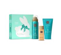RITUALS Cofre de regalo de Pascua The Ritual of Karma 2026 - Espuma de Ducha 50 ml, Aceite Corporal Iluminador 30 ml y Crema Corporal Batida 70 ml - Flor de Loto y Té Blanco - Hydra-Boost - Caja en fo