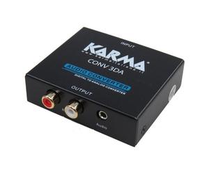 Karma Italiana CONV 3DA Convertidor De Audio Negro