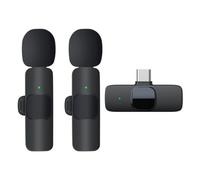 Karma Kit Micrófonos VLOG 2TC Negro