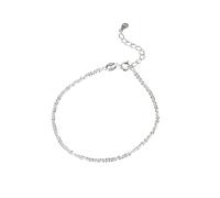 Karma NHYHG478394 - Pulsera de plata de ley 925 moderna con cierre de reasa, para mujer, de alta calidad