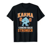 Karma Regresando Más Fuerte Yoga Mindfulness Gráfico Camiseta