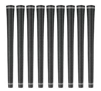 Karma Revolution - Puños de golf negros de tamaño mediano para hombre (paquete de 9), 1/32 pulgadas de gran tamaño