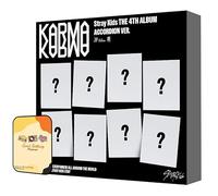 KARMA Stray Kids Album [ACCORDION Random VER.]+Pre Order Benefits+BolsVos Idol-Inspired Freebies (The 4th Full Album)