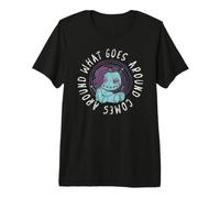 Karma What Goes Around Comes Around Equilibrio Destino Camiseta Premium