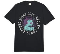 Karma What Goes Around Comes Around Equilibrio Destino Comfort Colors Adult Heavyweight T-Shirt